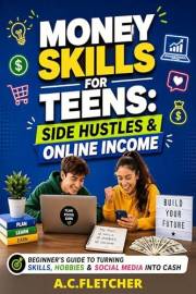 MONEY SKILLS FOR TEENS: SIDE HUSTLES & ONLINE INCOME: Beginner’s Guide to Turning Skills, Hobbies & Social Media into Cash, w