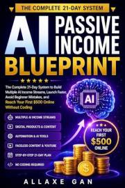 AI Passive Income Blueprint: The Complete 21-Day System to Build Multiple AI Income Streams, Launch Faster, Avoid Beginner Mi