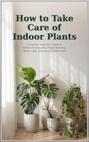 How to Take Care of Indoor Plants: A Practical Beginner's Guide to Healthy Houseplants, Proper Watering, Better Light, and Ev