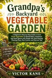 Grandpa’s Backyard Vegetable Garden: A Beginner’s Step-by-Step Guide to Raised Beds, Containers, Small Spaces, Soil, Seeds, P