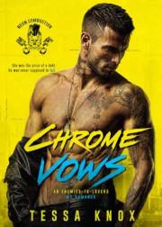 Chrome Vows: A Steamy Enemies-to-Lovers Arranged Marriage Cyberpunk Motorcycle Club Romance (Neon Combustion Book 1)