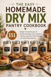The Easy Homemade Dry Mix Pantry Cookbook: Make Baking Mixes, Breakfast Mixes, Seasoning Blends, Soup Starters & Budget-Frien