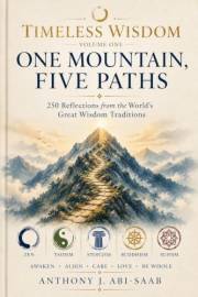 ONE MOUNTAIN, FIVE PATHS: 250 Timeless Reflections from Zen, Taoism, Buddhism, Stoicism and Sufism (Timeless Wisdom)
