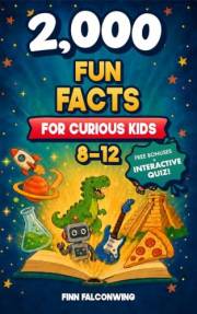 2,000 Fun Facts for Curious Kids 8-12: Epic Mind-Blowing Trivia About Animals, History, Space, Science, Gross Stuff, Sports,