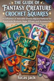 The Guide Of Fantasy Creature Crochet Squares: A Collection of Adorable Granny Square Patterns for Handmade Blankets, Bags, P
