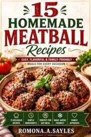 15 Homemade Meatball Recipes: Easy, Flavorful Recipes for Every Occasion Including Classic Italian, Swedish, BBQ, Honey Garli