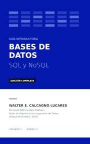 Guía introductoria a las bases de datos: SQL y NoSQL para quien empieza (Fundamentos de datos nº 1) (Spanish Edition)