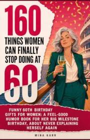 160 Things Women Can Finally Stop Doing at 60: Funny 60th Birthday Gifts for Women: A Feel-Good Humor Book for Her Big Milest