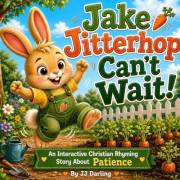 Jake Jitterhop Can't Wait: An Interactive Christian Rhyming Story About Patience| Perfect for Kids Ages 3-5 (Little Hearts, B