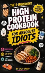 The 5-Ingredient High-Protein Cookbook for Absolute Idiots : High Protein. Low Effort. Zero Bro Science. (The Absolute Idiot'