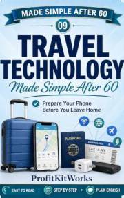 Travel Technology Made Simple After 60: Prepare Your Phone Before You Leave Home (ProfitKitWorks Senior Tech Guides)