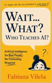 Wait... What? Who Teaches AI?: Artificial Intelligence for Real People, No Pretending Required