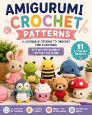 Amigurumi Crochet Patterns: 11 Adorable Designs to Crochet for Everyone Step by Step Beginner Friendly Patterns