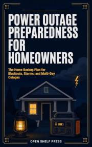 Power Outage Preparedness for Homeowners: The Complete Blackout & Emergency Power Plan for Home: Generators, Batteries, Food