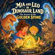 Mia and Leo in Dinosaur Land: The Secret of the Golden Stone (Mia and Leo’s Secret Adventures Book 1)