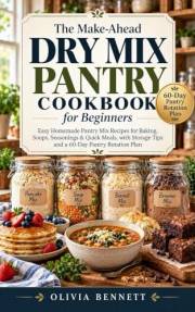 The Make-Ahead Dry Mix Pantry Cookbook for Beginners: Easy Homemade Pantry Mix Recipes for Baking, Soups, Seasonings & Quick